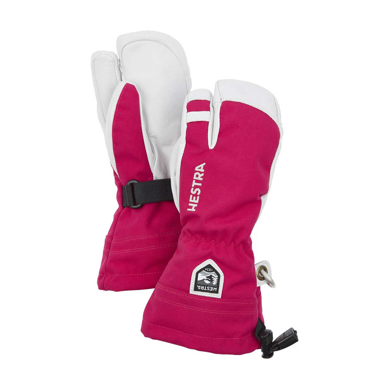  Hestra Army Leather Heli Ski Jr 3 Finger Glove - Used