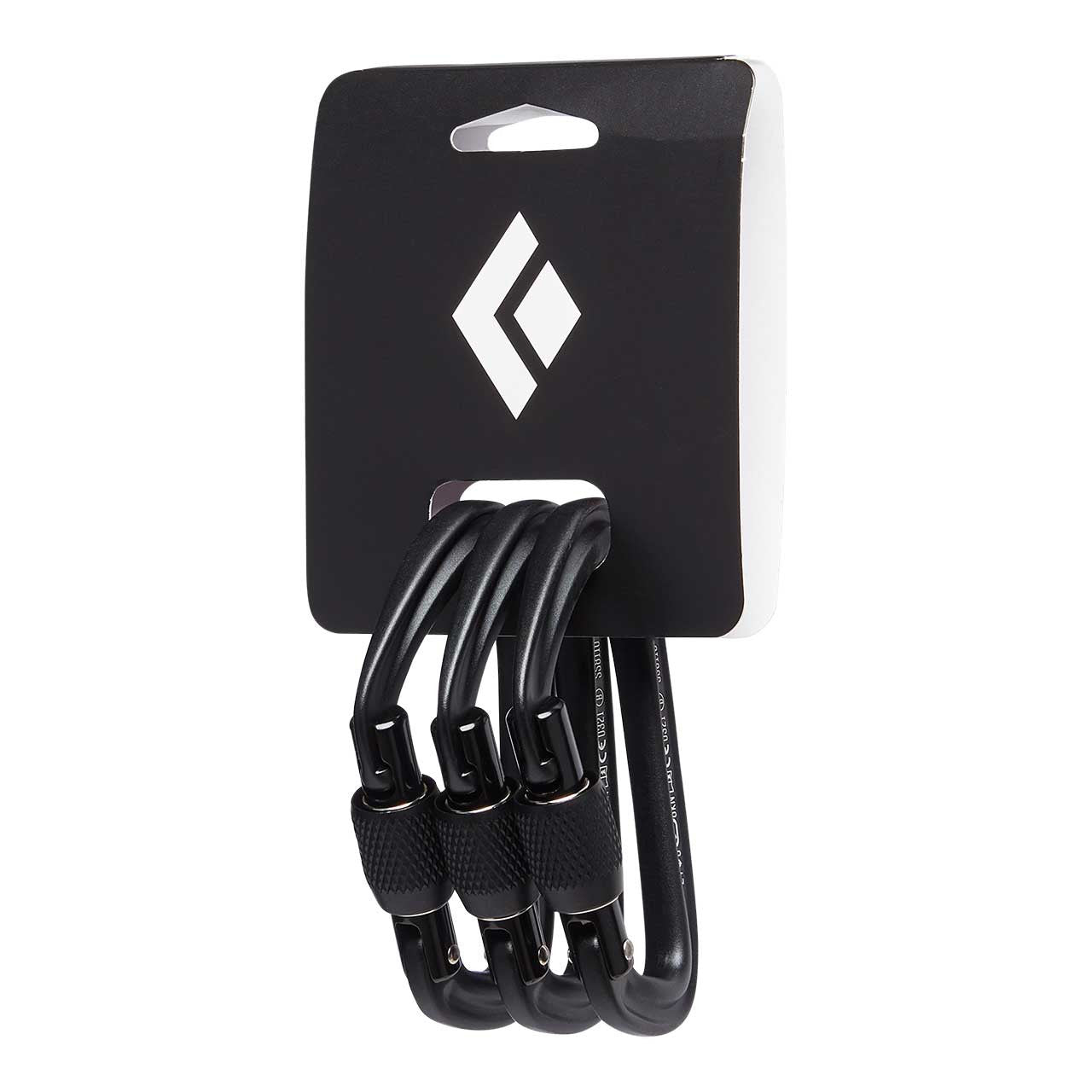  Black Diamond HotForge Screwgate Carabiner 3 Pack
