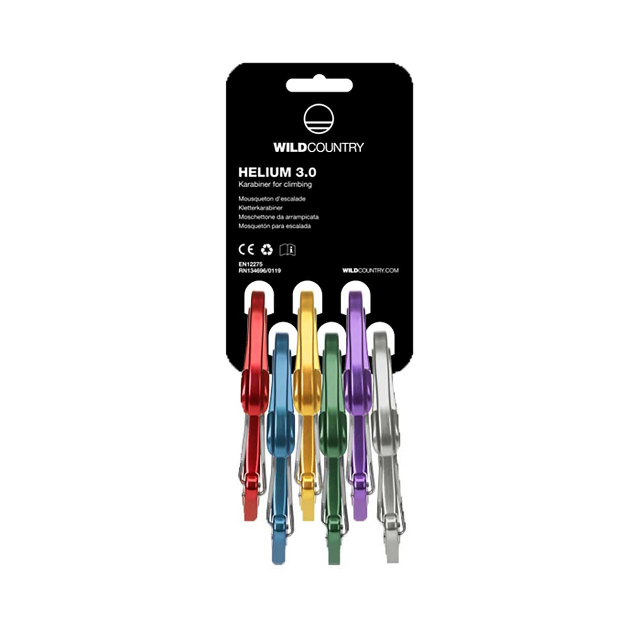  Wild Country Helium 3.0 Rack 6 Pack