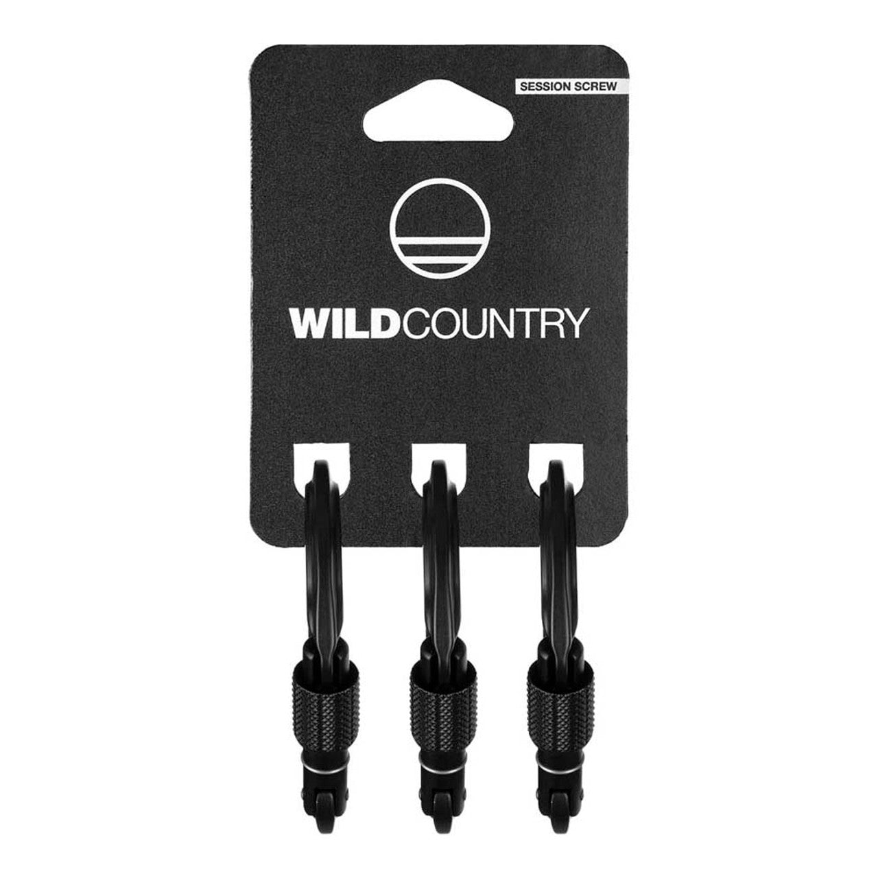  Wild Country Session Screw Gate Carabiner 3 Pack