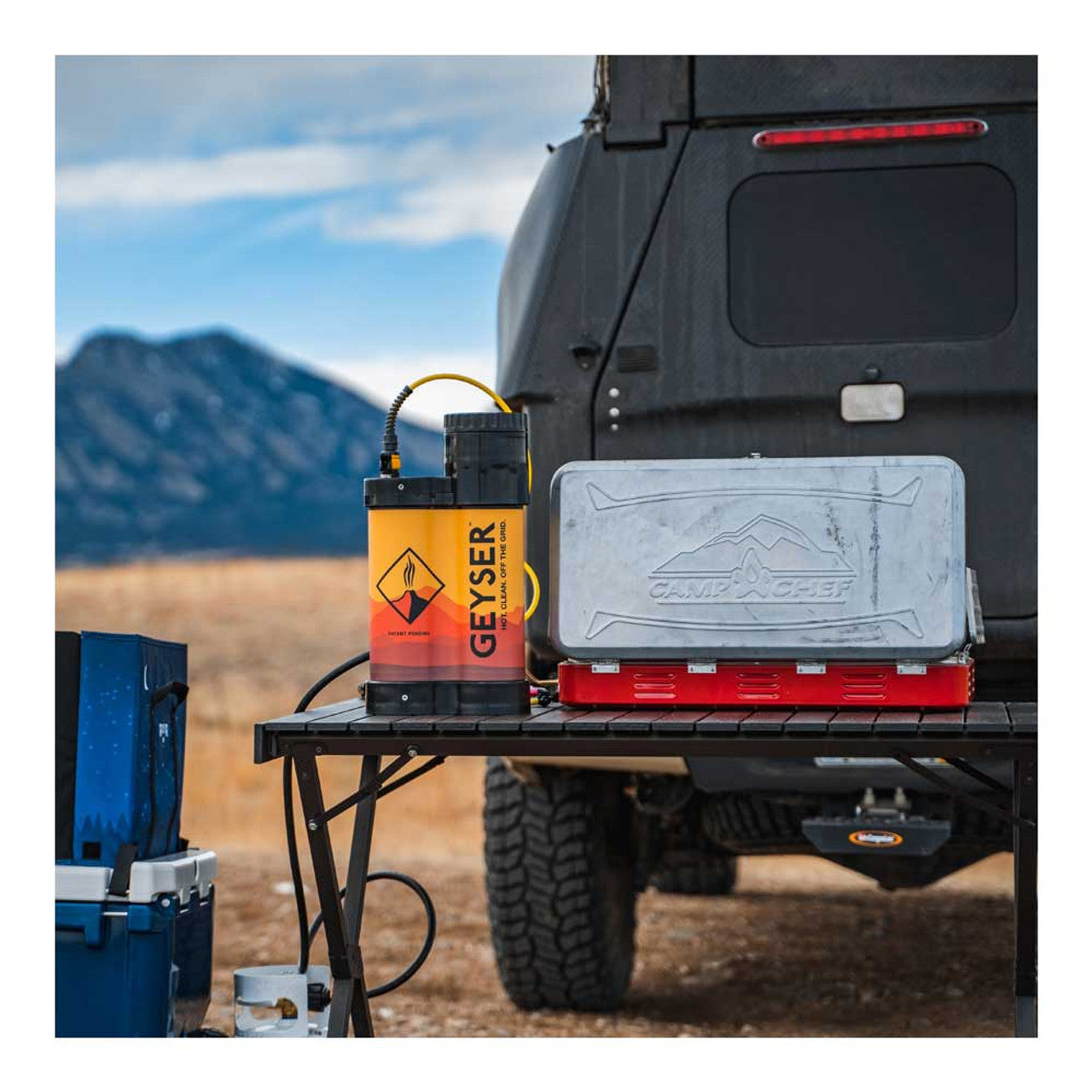  Geyser System Heated Shower - Used