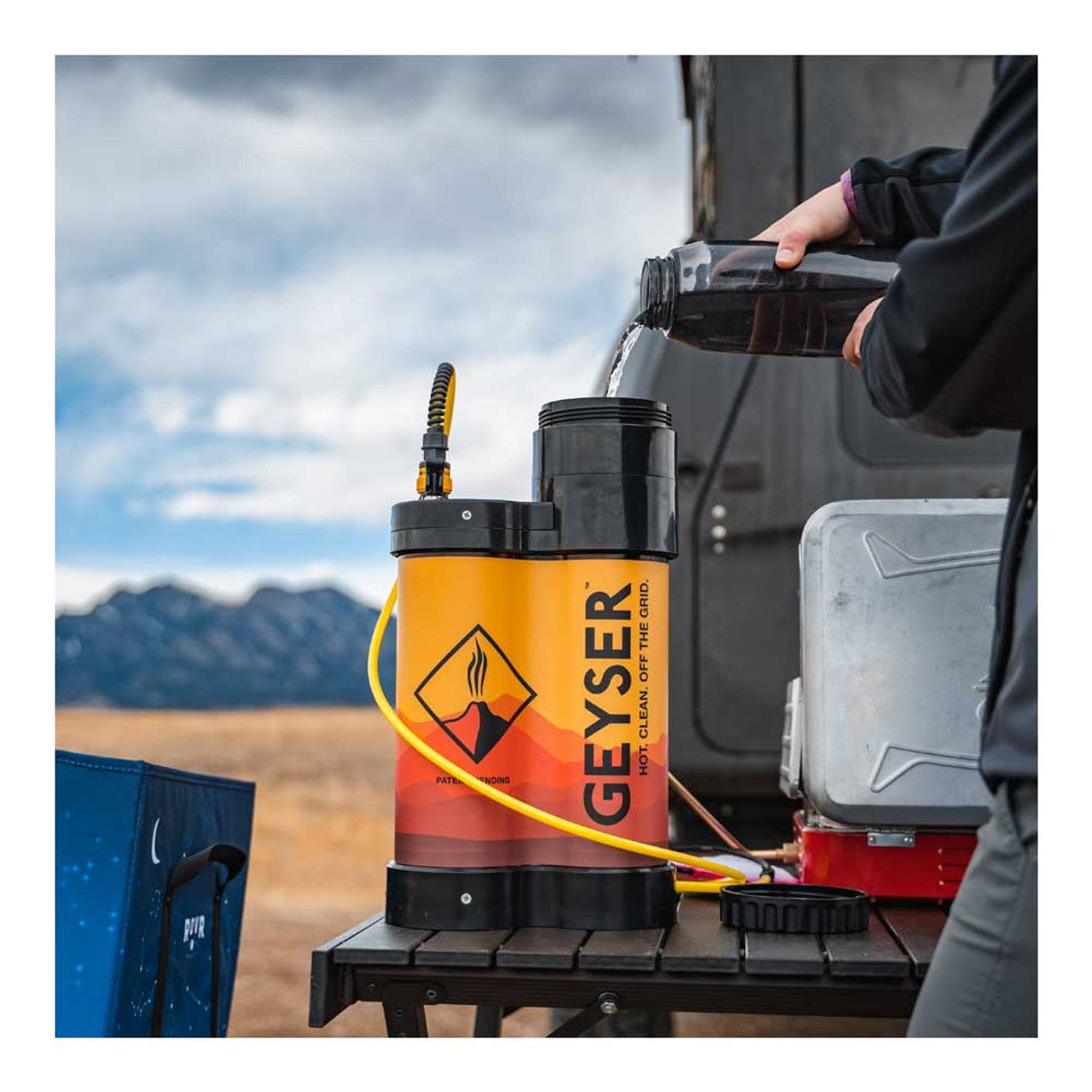  Geyser System Heated Shower - Used