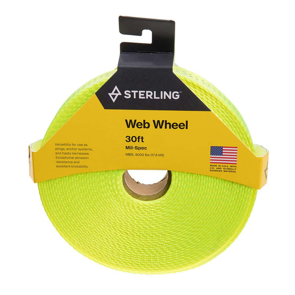  Sterling 1" Tubular Nylon Mil Spec Wheel