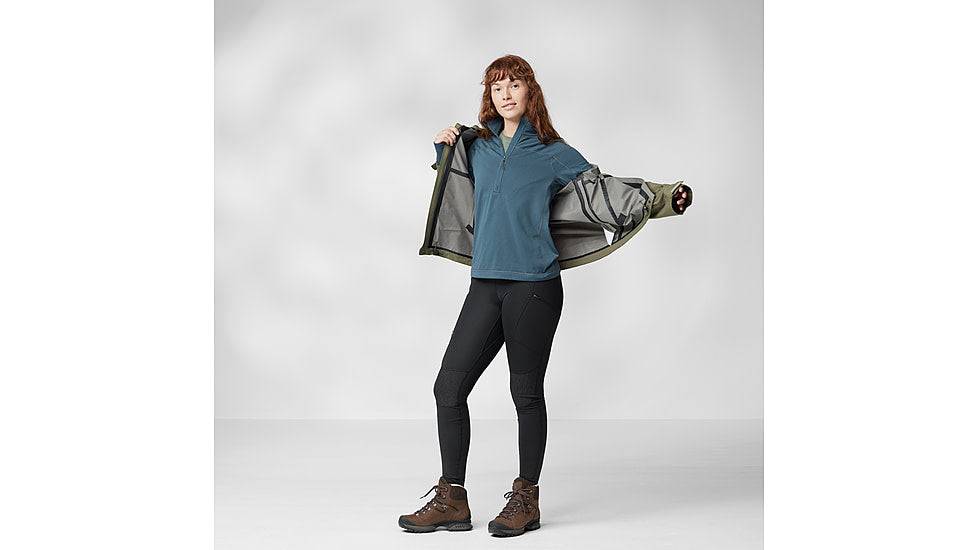  Fjallraven Abisko Lite Fleece Half Zip - Women's