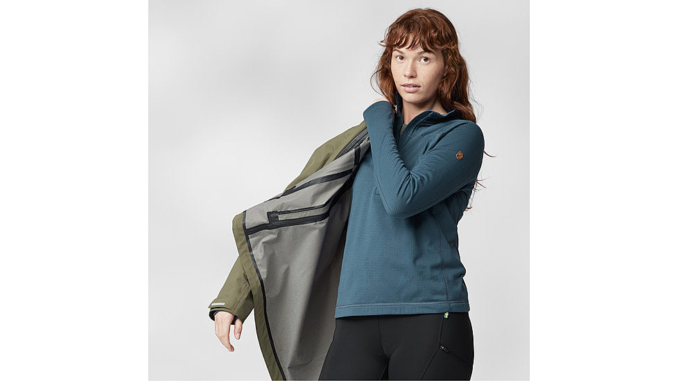  Fjallraven Abisko Lite Fleece Half Zip - Women's