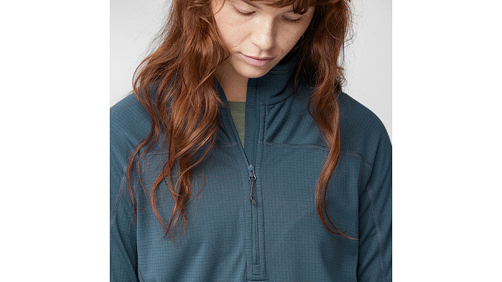  Fjallraven Abisko Lite Fleece Half Zip - Women's