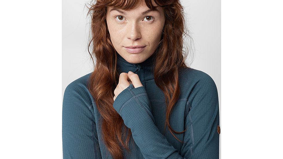  Fjallraven Abisko Lite Fleece Half Zip - Women's