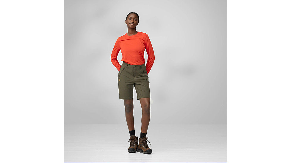  Fjallraven Abisko Trail Stretch Shorts - Women's