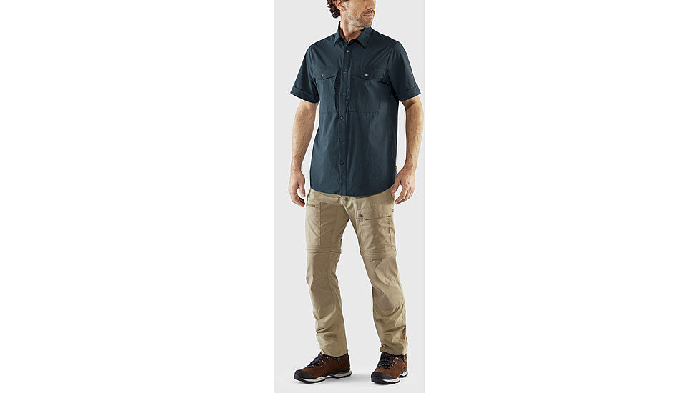  Fjallraven Abisko Trekking Short Sleeve Shirt - Men's
