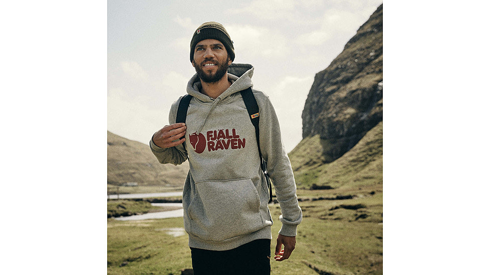  Fjallraven Logo Hoodie - Men's