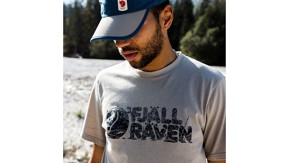  Fjallraven Lush Logo T-Shirt - Men's