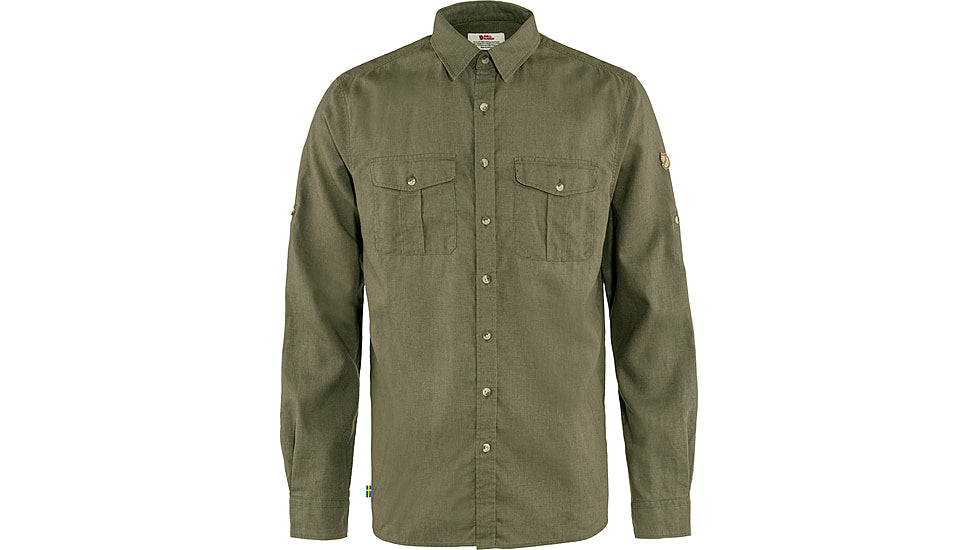  Fjallraven Ovik Travel Long Sleeve Shirt - Men's