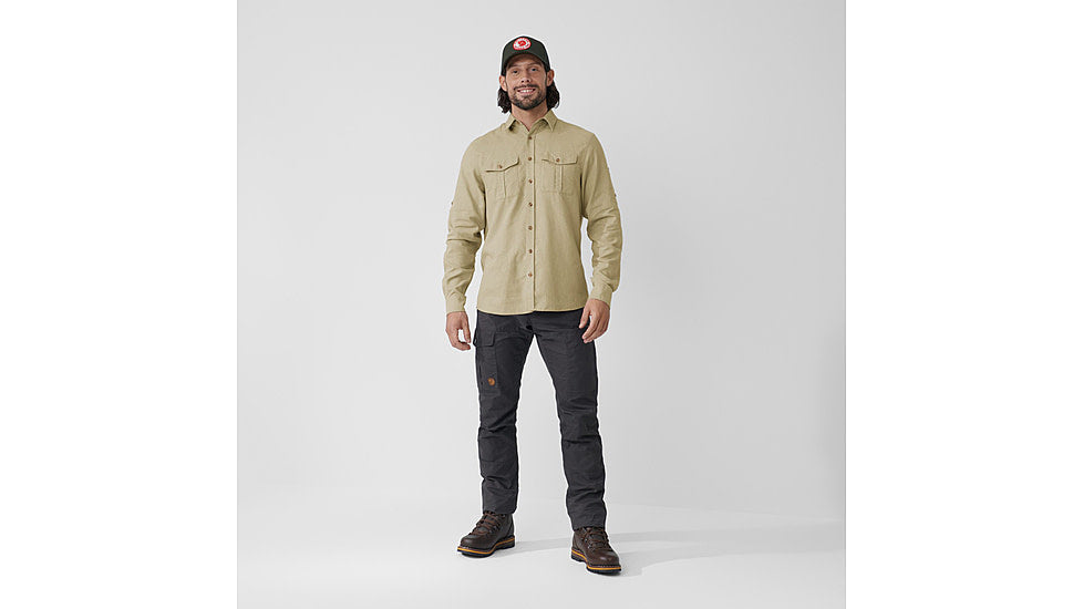  Fjallraven Ovik Travel Long Sleeve Shirt - Men's
