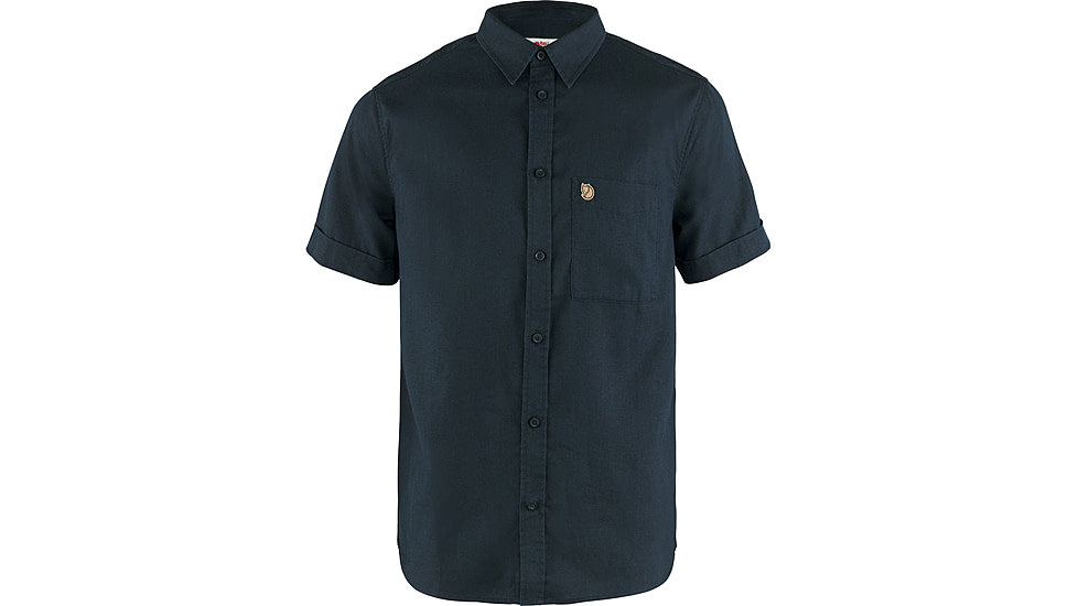  Fjallraven Ovik Travel Short Sleeve Shirt - Men's