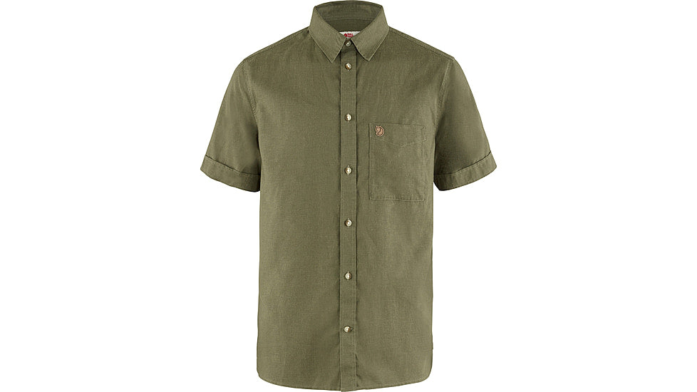  Fjallraven Ovik Travel Short Sleeve Shirt - Men's