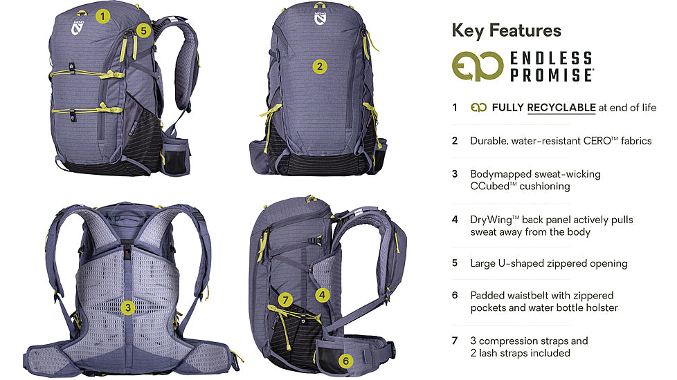 NEMO Equipment Persist Endless Promise All-Adventure Backpack - Women's