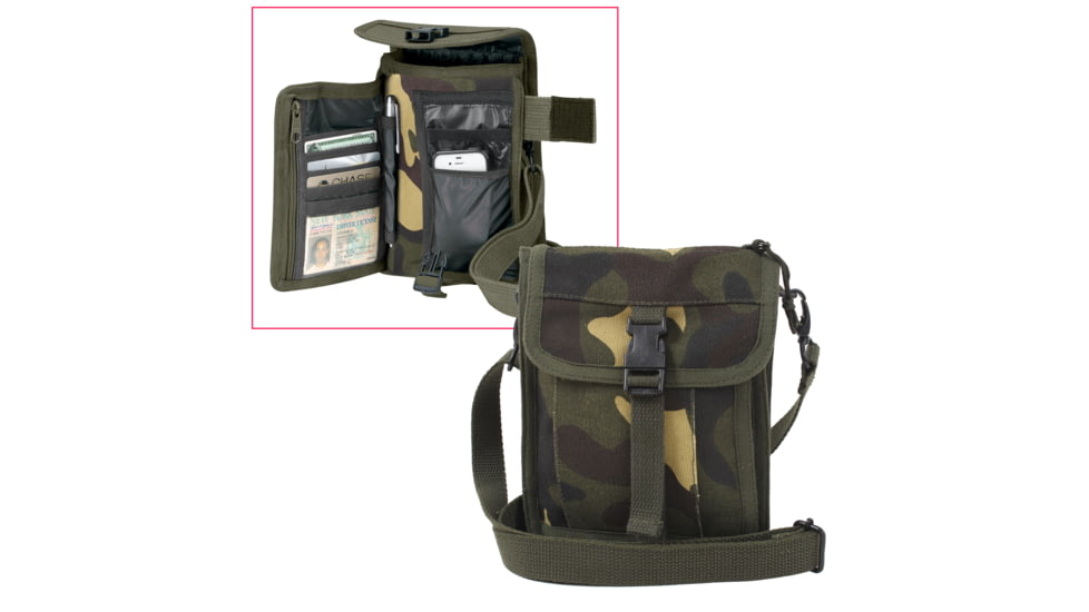  Rothco Canvas Travel Portfolio Bag