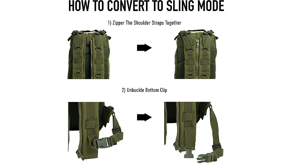  Rothco Convertible Medium 25L Transport Pack