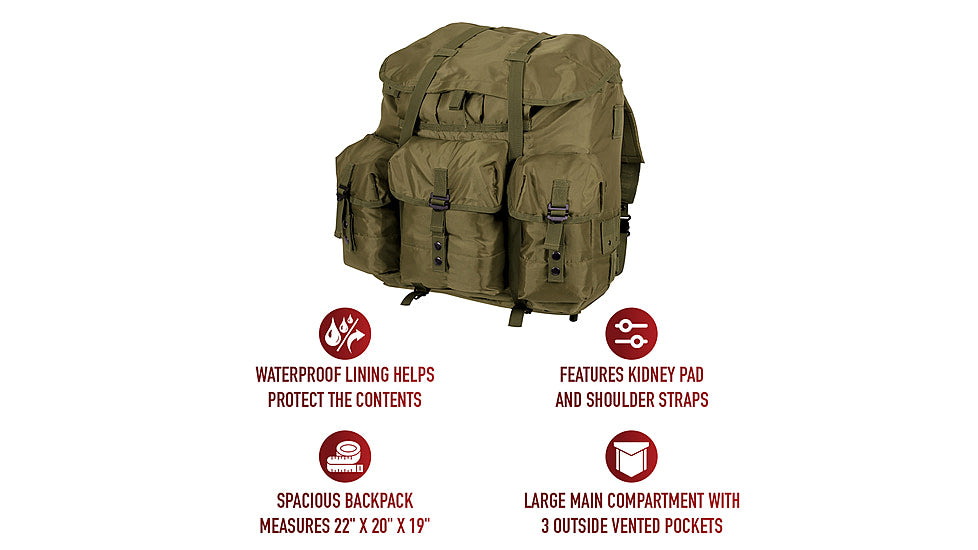  Rothco G.I. Type Large Alice Pack