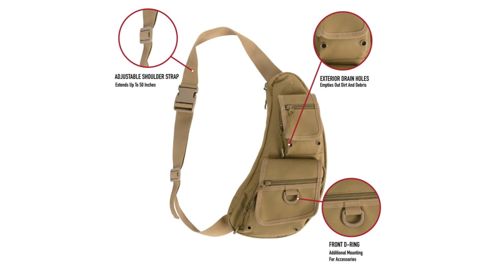  Rothco Tactical Crossbody Bag