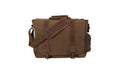  Rothco Vintage Canvas Pathfinder Laptop Bag With Leather Accents